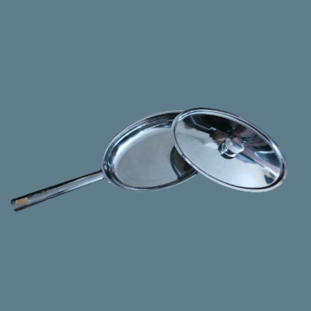 *Wolfgang Puck Cafe Collection 12" x 8" Stainless Steel Oval Pan with Lid